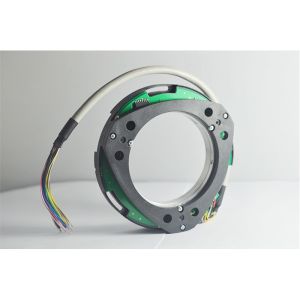  100mm Diameter Bearingless Encoder 2500ppr With Large Hole Manufactures