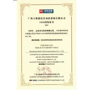 Jining China Machinery Import And Export Co., Ltd. Certifications