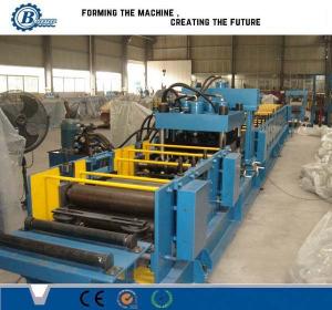  Powerful Cold Rolled Steel Strip Purlin Roll Forming Machine With Z Shape Manufactures