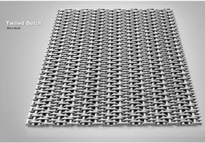 Stainless steel 304 Plain Twill Dutch Woven Wire Mesh, 70×400 dutch weave wire mesh