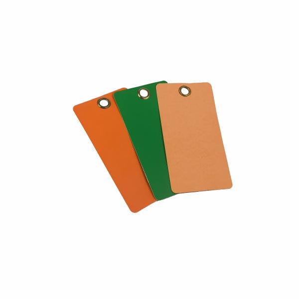 Custom Reusable Plastic Blank Tag Wholesale High Quality Plastic Tags
