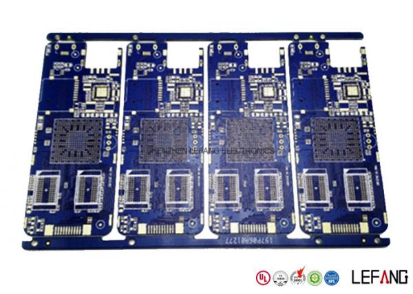 Quality Custom Made Copper Clad Printed Circuit Board , Power Amplifier PCB 8 Layers 1.0mm for sale