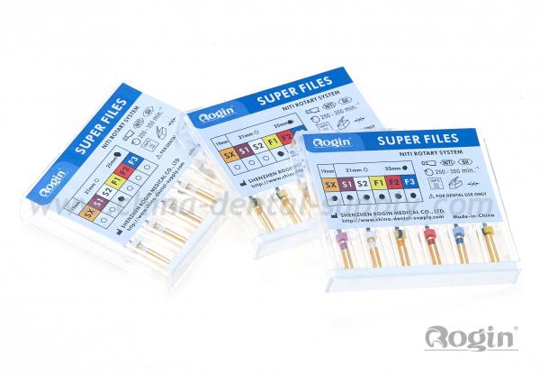 Quality Sharping And Finishing Dental Super Rotary Endodontic Files With Niti Rotary System for sale