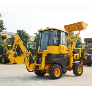 0.7m3 Bucket Articulated Mini Backhoe Loader MCLLROY MB10-20 1000Kg Rate Loading