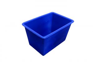  150 L Poly Box Truck Handling Cart Plastic Tub For Recycling Trash Truck Manufactures