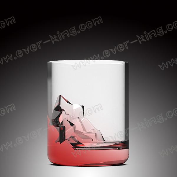 Quality Fancy Design Wine Whiskey Glass Cup Unbreakable 200ml for sale