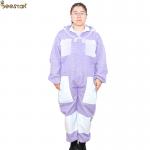 Purple 3 Layer Beekeeper Suit Ventilated Beekeeping Suit Beekeeper Uniform