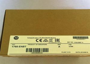 China 1768-ENBT  AB Digital I O Module AB Analog Output Module CompactLogix L4X EtherNet Module on sale