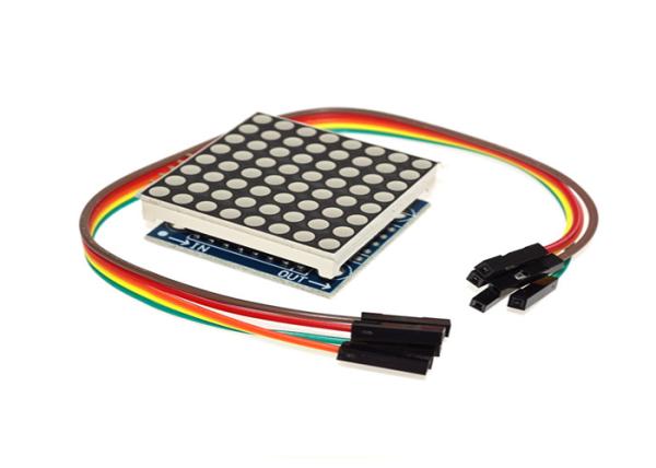 Quality MAX7219 LED Dot Matrix Module , 5V Arduino Matrix Display PCB Board for sale