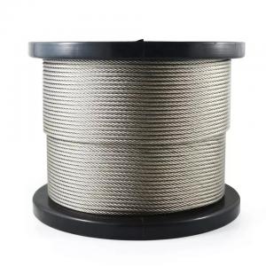  Bulk Cable PVC PU PA PE Coated Steel Wire Rope Manufactures
