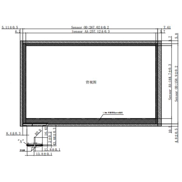 Smooth Touch for All In One Touchscreen 11.6 Inch Scratch Resistant Strong Compatibility