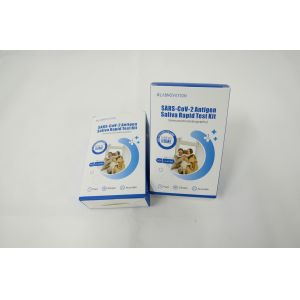 ISO9001 CoV-19 White Antigen Self Test Kit Non Invasive