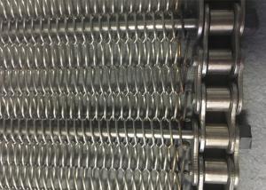  Food Grade Chain Mesh Conveyor Belt , Stainless Conveyor Belt To Conveying Products Manufactures