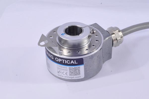 Parallel Output Hollow Shaft Absolute Encoder , Mechanical Absolute Encoders