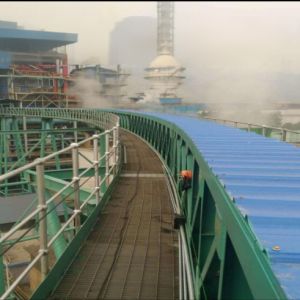  Φ200mm Pipe Belt Conveyor | 50 t/h Enclosed Coal Transport System Manufactures