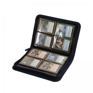 China Pu Leather Trading Card Storage Album Binder Lightweight 2x4 Pockets on sale