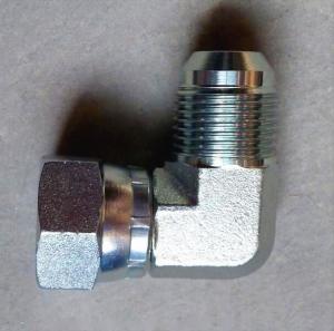  1C9 1D9 DIN Bite Type Tube Fittings 90 Degrees Elbow High Pressure Ball Valve Hydraulics Adapter Manufactures