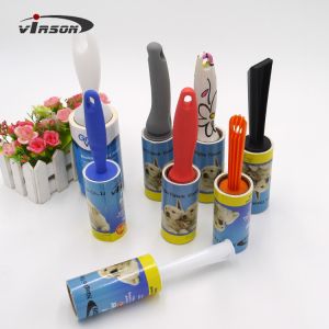 50sheets Tearable Custom Printed lint roller and Refills Set