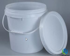 Assorted Colors Recyclable Plastic Buckets Stackable Custom Logo Varying Capacities