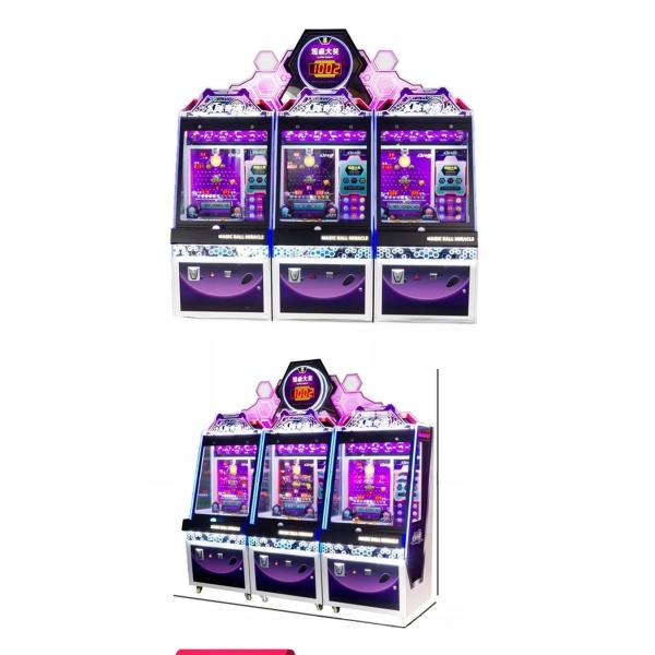 Dreamland Original Design Coin Operated Ball Pusher Ticket Games Magic Ball Miracle Redemption Machine