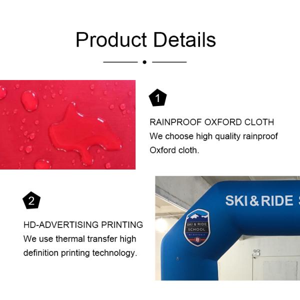 Marathon Custom Inflatable Race Arch Rainbow Event Entrance Maze Arches