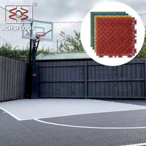  Tennis Court Polypropylene Interlocking Tiles 304.8mm*304.8mm Outdoor Court Tiles Manufactures