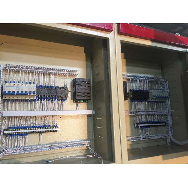 Synchronous Control Panel With Two 800 Amps Air Breakers And Indication Lights