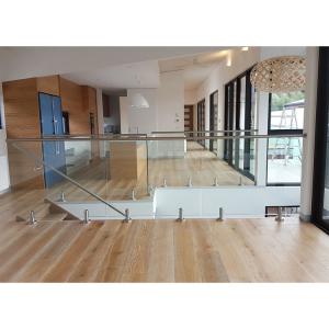 China Deck Pool Balustrade Handrails , Tempered / Laminated Frameless Glass Balustrade on sale