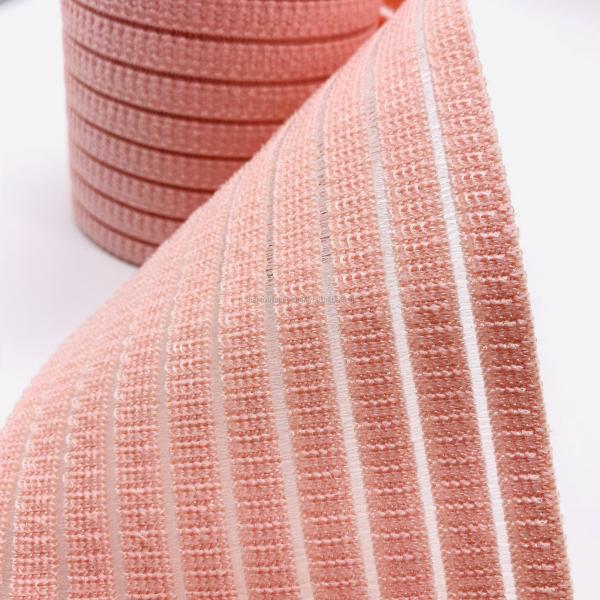 115mm polyester webbing spandex cotton elastic band fish silk elastic band for sticky abdominal band