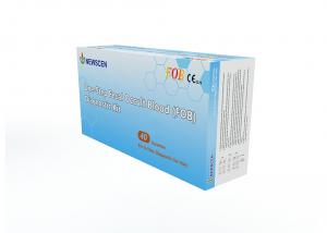 China 95.7% Sensitivity Fast Fecal Occult Blood Home Cancer Testing Kit on sale