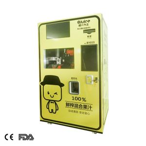 Buy cheap frisch food grade material freshly squeezed orange juice vending machine from wholesalers