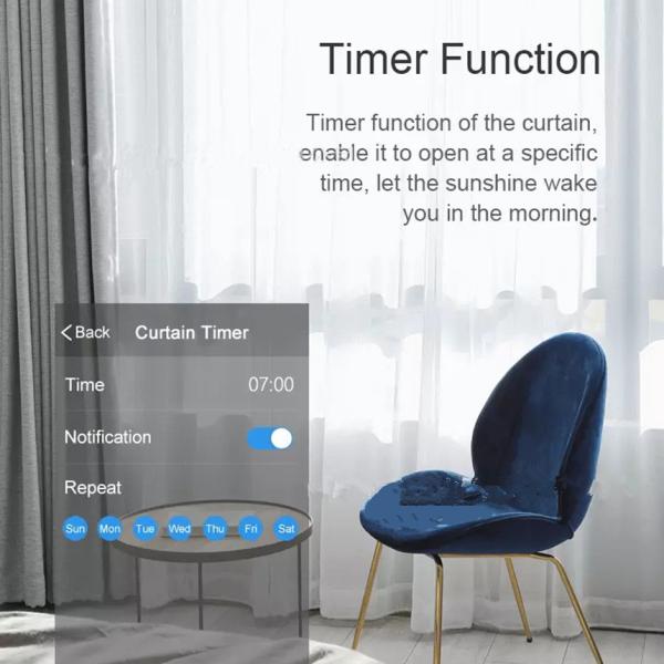 Tuya WiFi Remote Control Curtain Smart Motor Electric Automation Phone APP Control