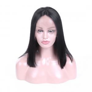  Pure Virgin Hair Lace Wigs / Lace Front Wigs For Black Women Silk Straight Manufactures
