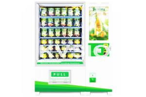  Vegetables / Fruit Automatic Vending Machine With Infrared Touch Screen / Elevator Manufactures