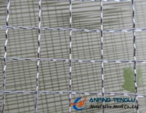 10mm, 12.7mm, 20mm Opening Crimped Wire Mesh for Producing Barbecue Grill