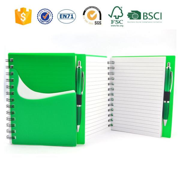Soft Cover Customized School Student Supply Notebook Set with Special Design Printing