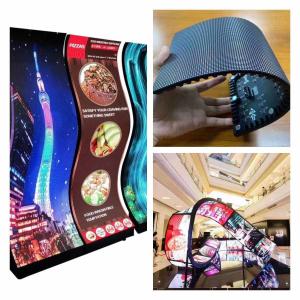  P1.875mm Flexible Curved LED Screen Display IP43 Indoor 800cd/Sqm Manufactures