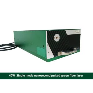 Buy cheap 40W Green Nanosecond Pulsed Fiber Laser 532nm Single Mode from wholesalers