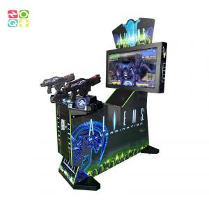 China English Version Coin Op Aliens Shooting Arcade Machine 42 Inch Screen With 3 Game on sale