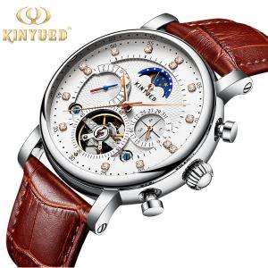 China KINYUED Custom Logo Men Watch Automatic Mechanical Wrist Watch Chinese Mechanical Watch Movement on sale