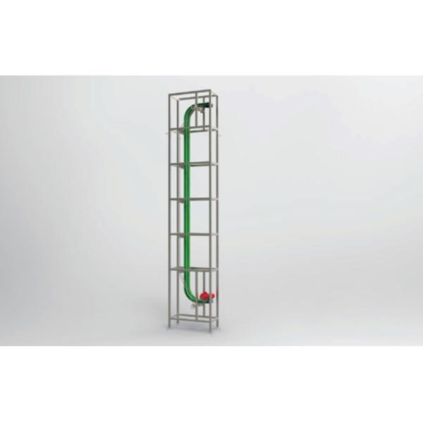 Clamping Type Vertical Accumulation Conveyor System Continuous Lifting