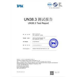 Jiangxi Zhuokai New Energy Technology Co., Ltd. Certifications