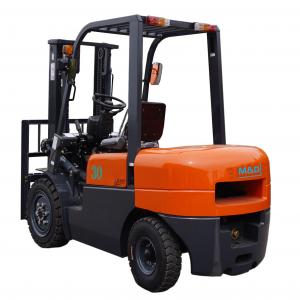  3000mm Lift Height Diesel Forklift Truck With Pneumatic Tires Automatic Transmission Manufactures