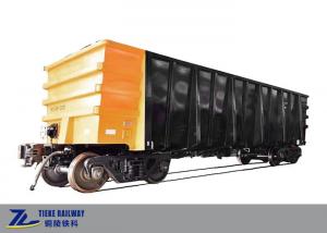 China 80 Tons Load Ores /  Coal Rail Open Wagon 1435 Mm Stainless Steel on sale