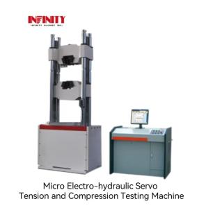China Max. Test Force 2000KN Micro Electro Hydraulic Servo Tensile Compression Testing Machine on sale