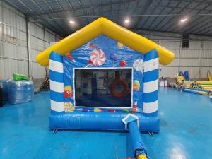  Candy Themed PVC 3x3m Inflatable Bounce House Inflatable Bouncy Castle Indoor Jump House Bounce Outdoor House Party Manufactures