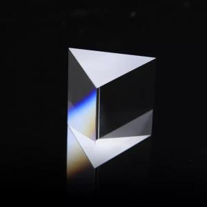 China 40*40mm Optical Glass Bk7 / K9 Quartz Spectrometer Equilateral Triangular Prism on sale