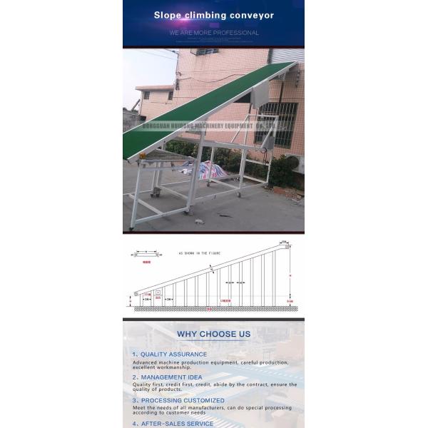Small Assembly Line Roller Conveyors , Belt Driven Conveyor For Climbing