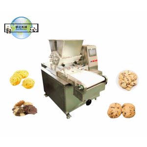 Crisp Chocolate Chip Wire Cut Cookie Machine Automatic Extruding