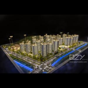 China 1:250 Real Estate Scale Architectural Model Making Supplies Hengqin New Neighbourhood on sale